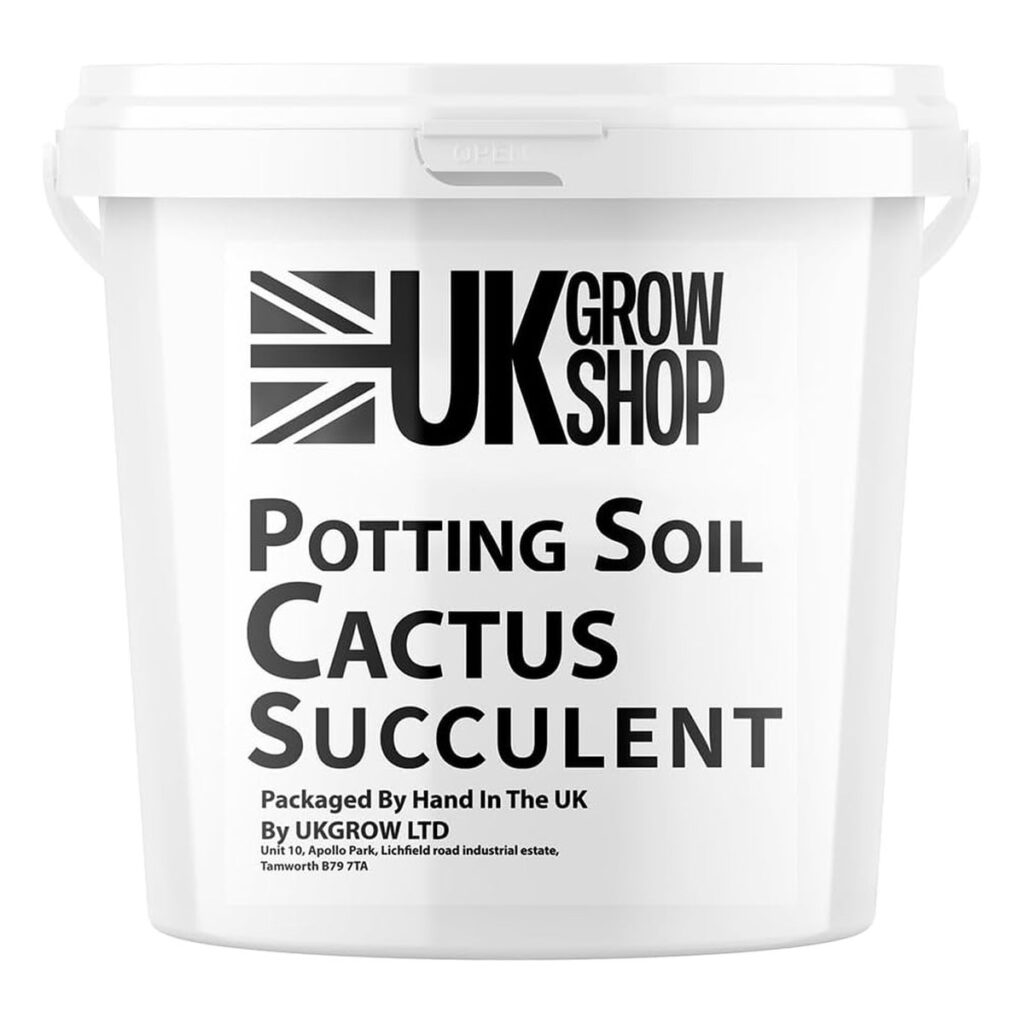 UK Grow Cactus & Succulent Mix with Perlite Bucket