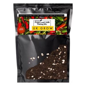 UK Grow Chilli and Pepper Growing Soil Bag