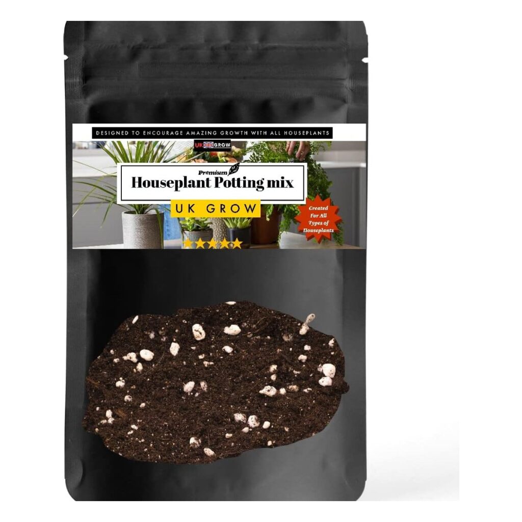 UK Grow Houseplant Potting Mix Enriched with Perlite