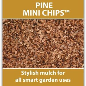 Melcourt Pine Mini Chip Decorative Bark, 2 Pack, 60L Bags