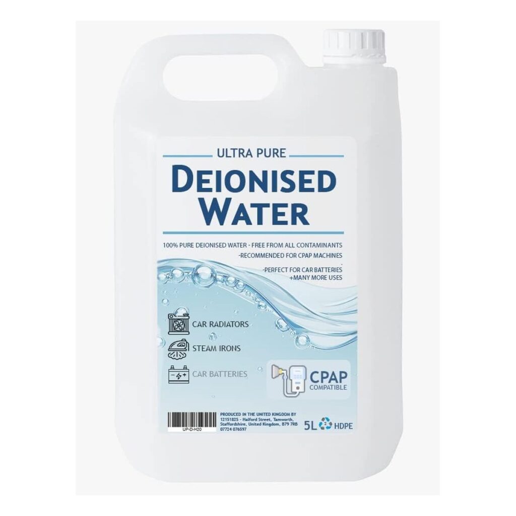 Pure De-Ionised Water for Car Batteries