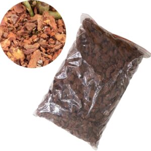 100% Natural Ground Pine Bark for Orchid - Planter Garden Mulch for Landscaping - by MadeTerra (Medium)