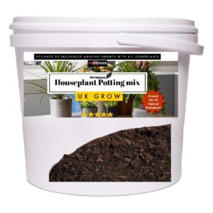 UK Grow Houseplant Potting Mix with Perlite Bucket