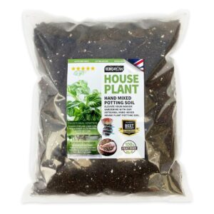 UK Grow Houseplant Potting Mix with Seramis & Perlite