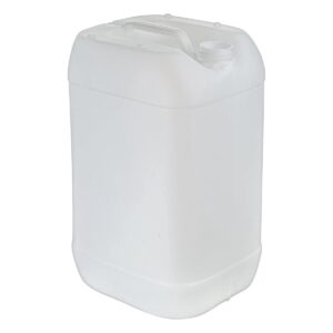 Invopak Clear Plastic Jerry Cans 25L, Pack of 6