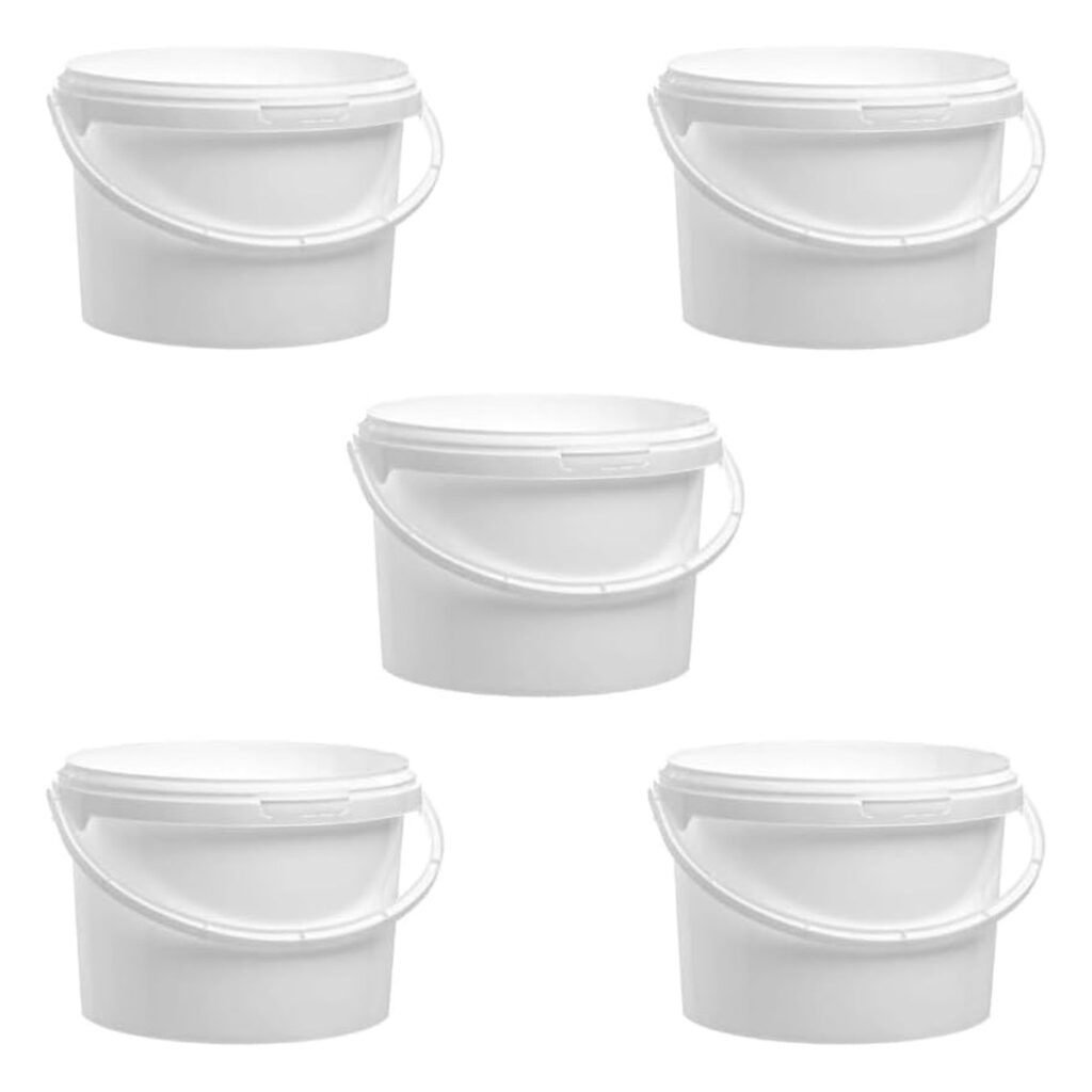 Invopak Food Grade Buckets with Lid & Handle