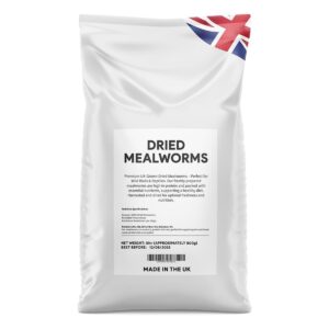 UK Grow Dried Mealworms 5L Bag