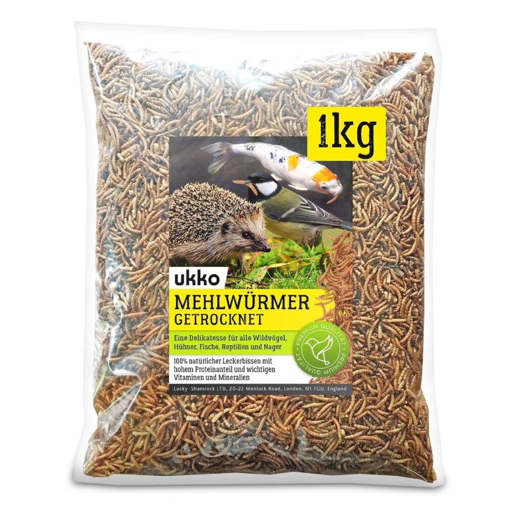 Ukko Dried Mealworms 1kg