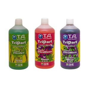 GHE Terra Aquatica Tripart Complete Plant Feed 3 x 1L