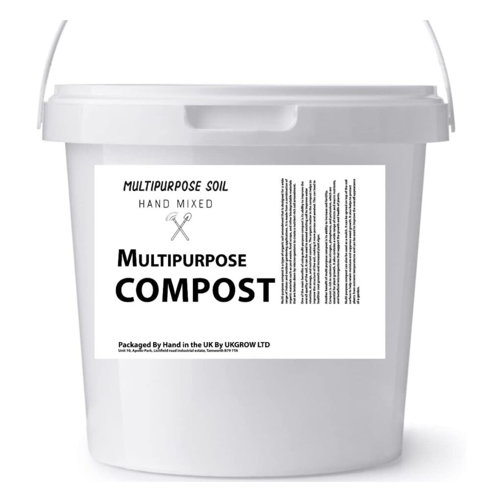 Hand Mixed Multi-Purpose Compost with Perlite Bucket