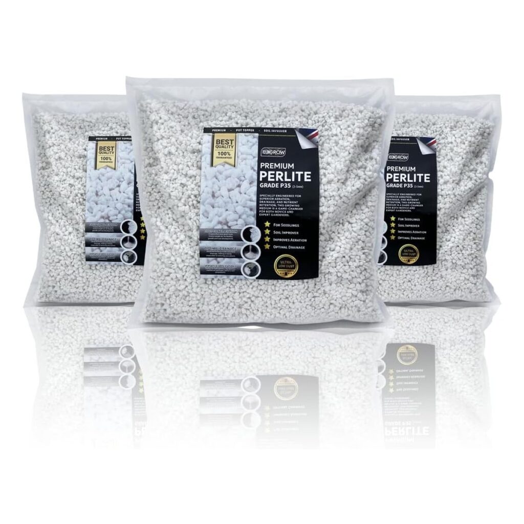 UK Grow Perlite Soil Conditioner 10L