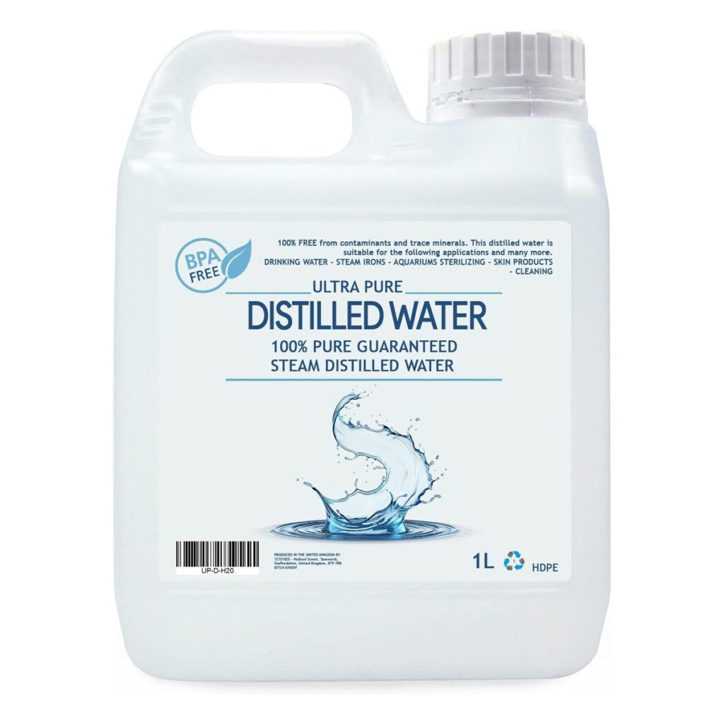 Distilled Water 1L (2 x 1L Bottles)