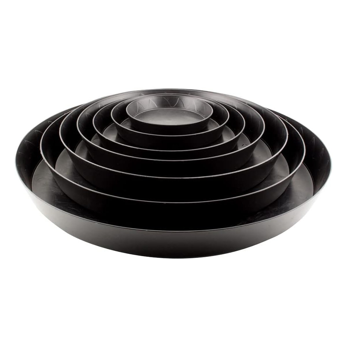UK Grow Black Plant Saucers
