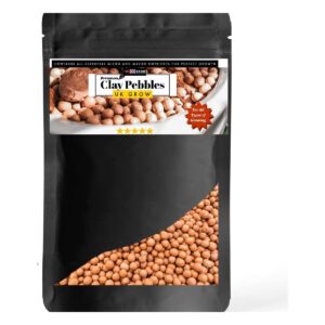 UK Grow Clay Pebbles Hydroponic Growing Substrate & Soil Additive